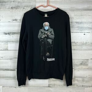 Limited Edition Cold Bernie Crew Neck Medium Unisex Organic Cotton